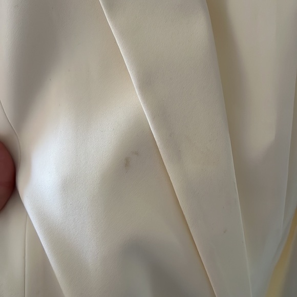 H&M Womens Ivory Blazer - Size 10 - Picture 2 of 3